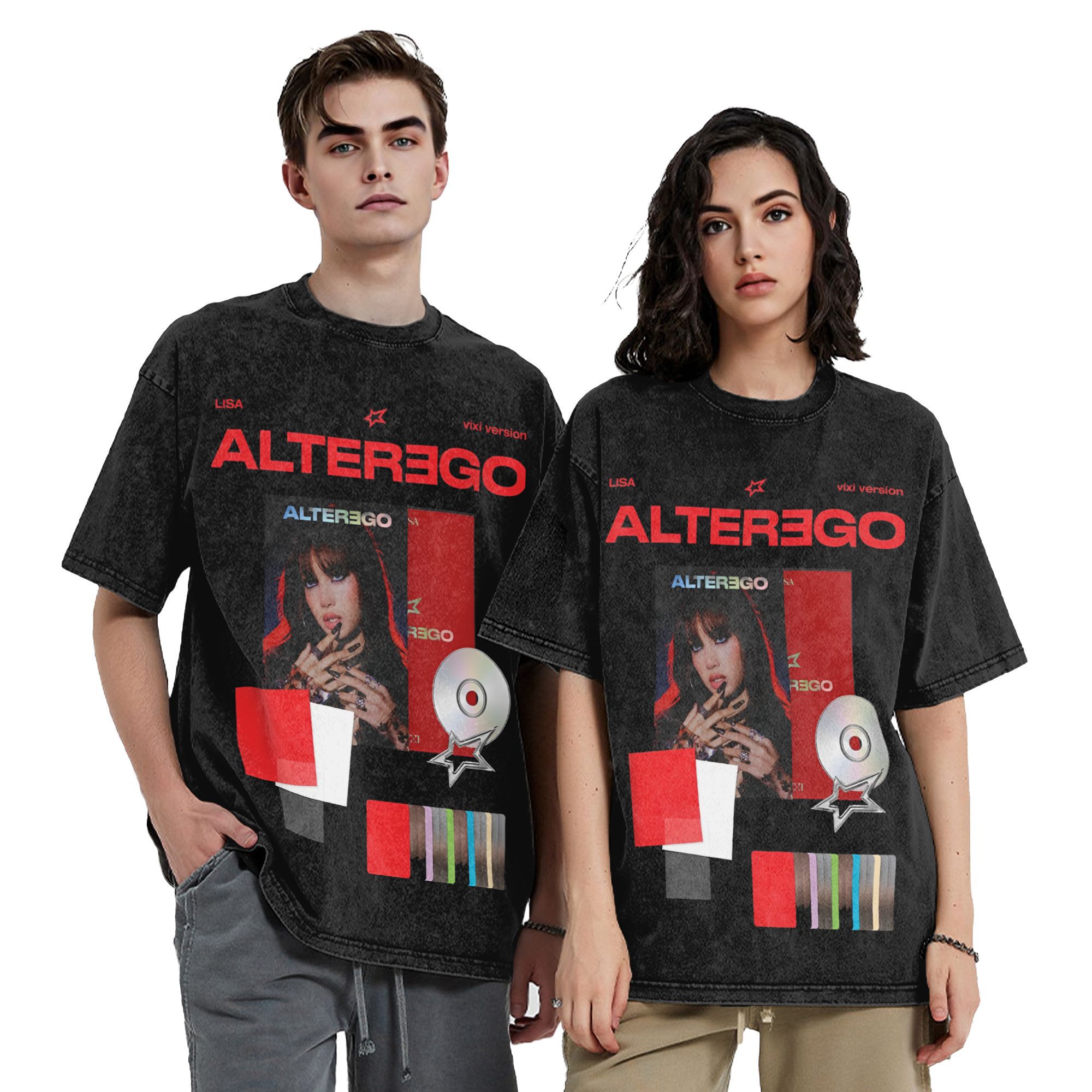 Summer Clothing Ego - Harajuku LISA Album ALTER EGO Graphic