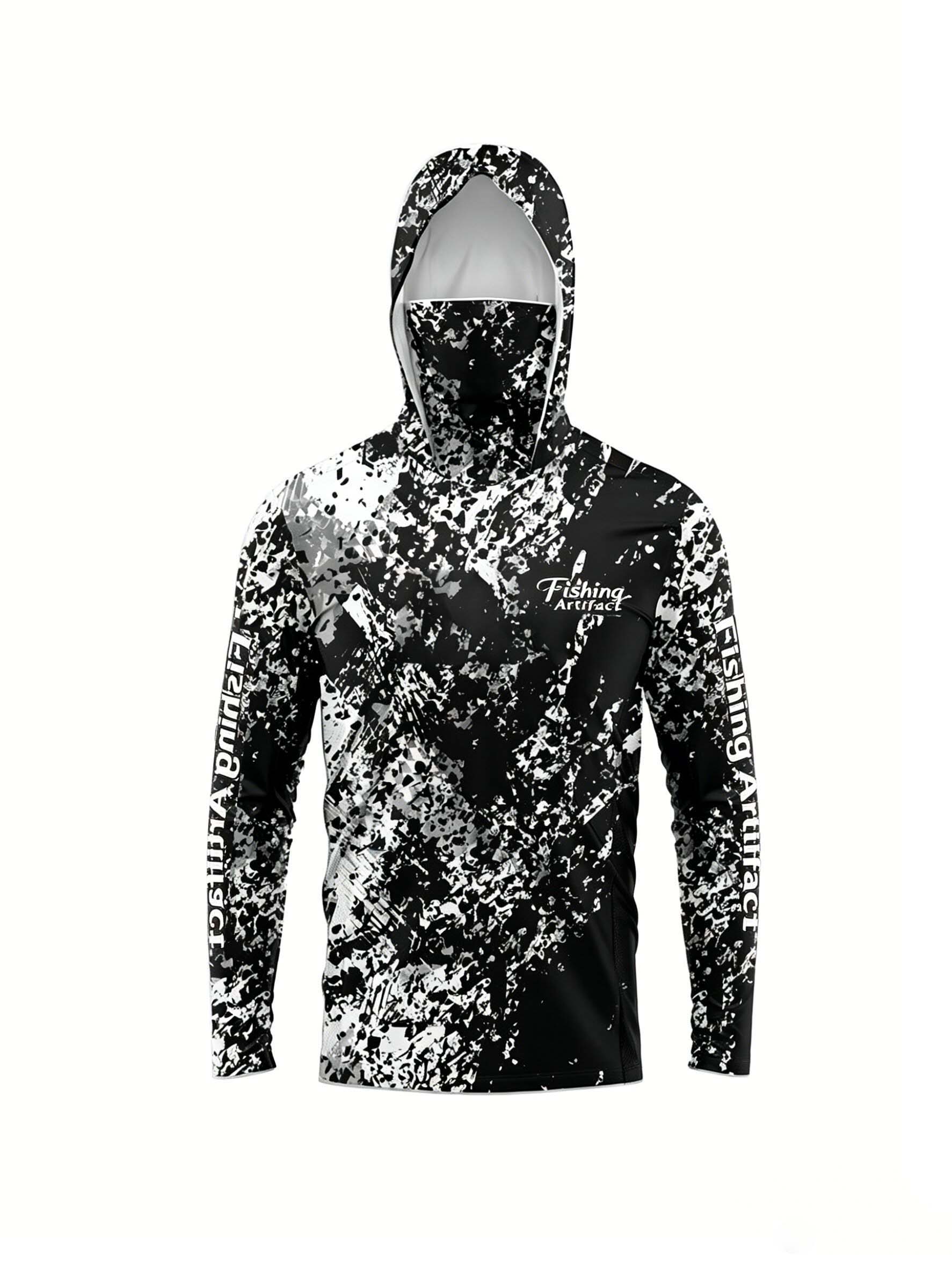 Summer Clothes - Men Summer 3D‑Printed Fishing Hoodie With