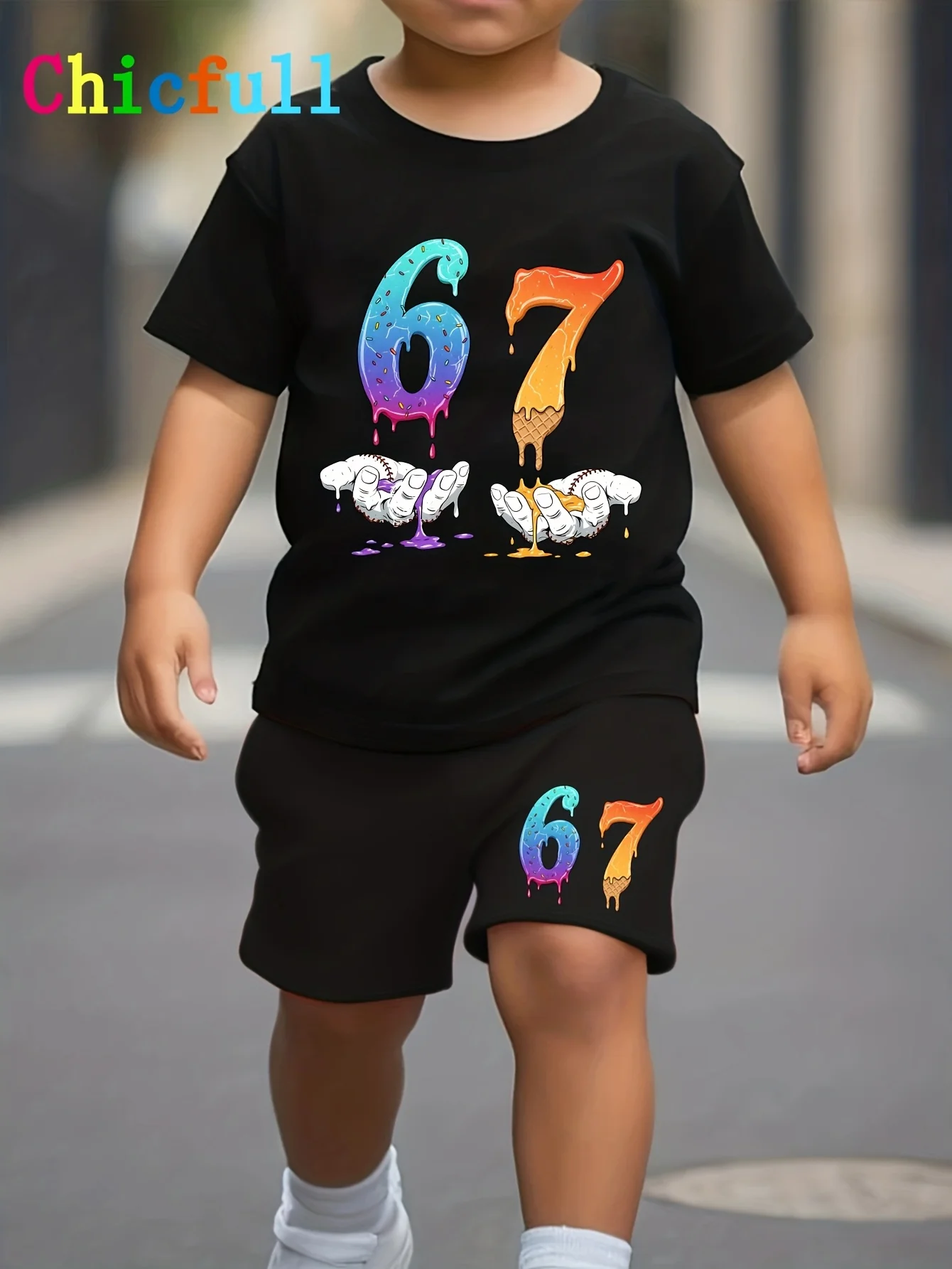 Summer Clothing Boys - Funny Six Seven Italian Brainrot 67