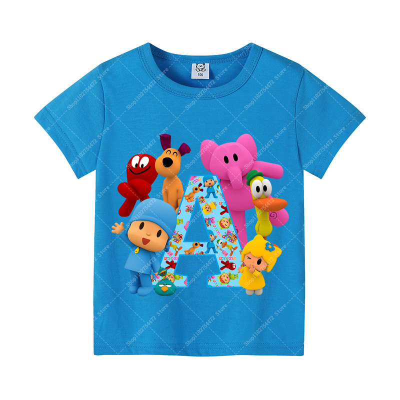 Summer Clothing Gifts - Kids Short Sleeve Tops Summer Clothes
