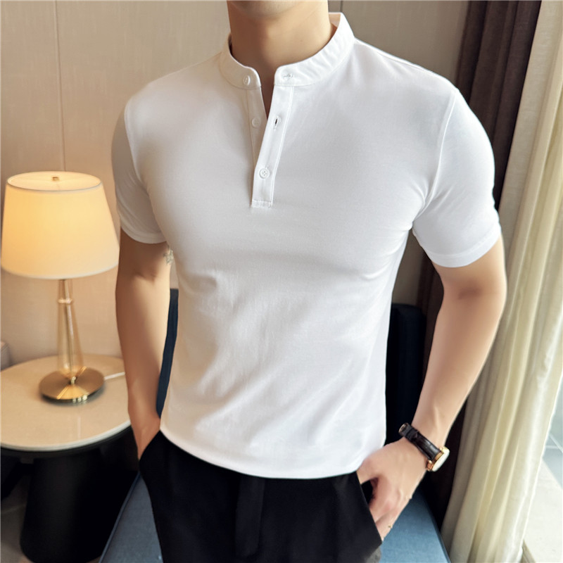 Men Short Sleeved Polo Shirt S - огляд і ціна Summer Light Clothing
