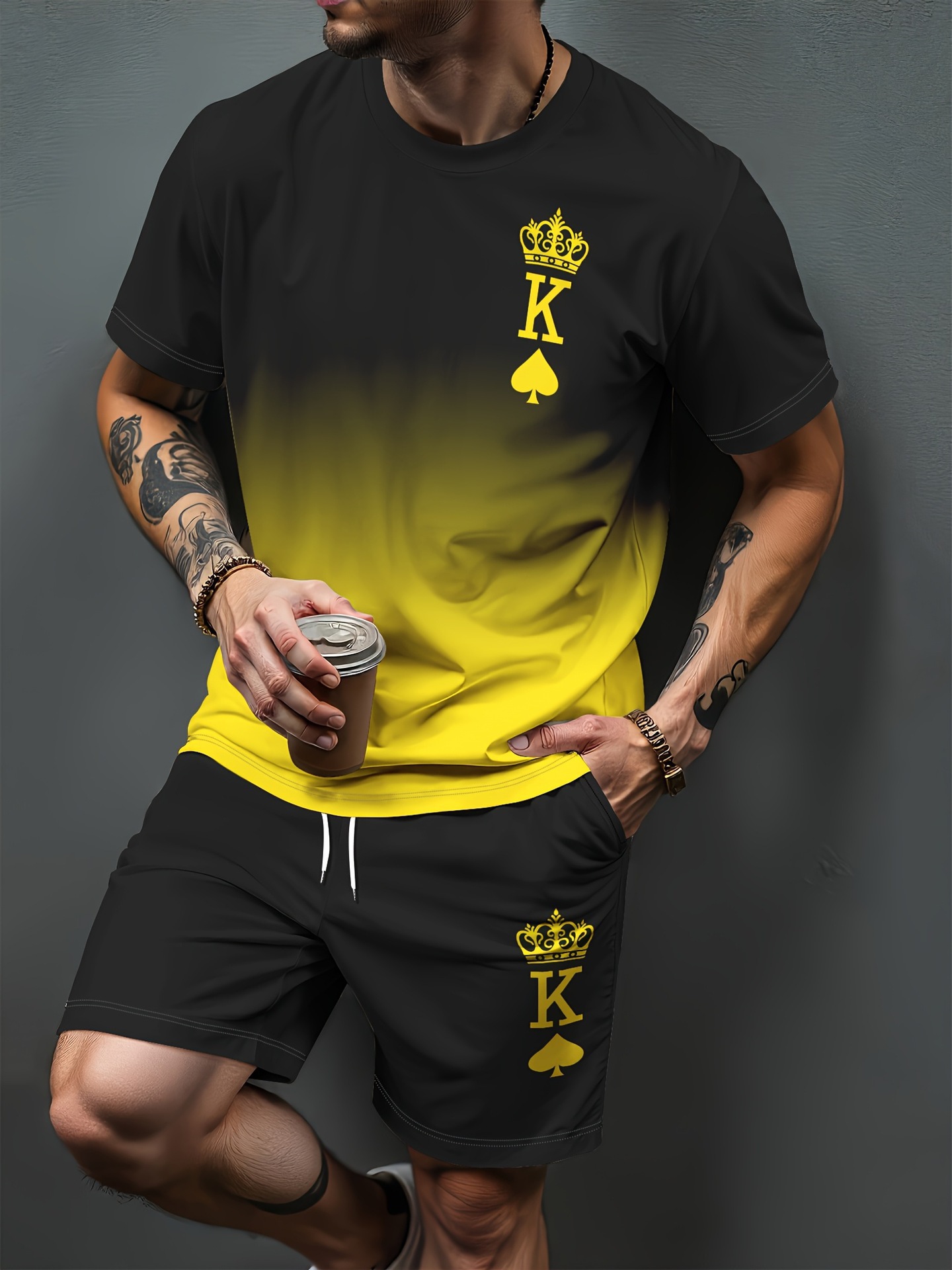 Gradient Letter Pattern 3D Pri - огляд і ціна Summer Clothing Patterns