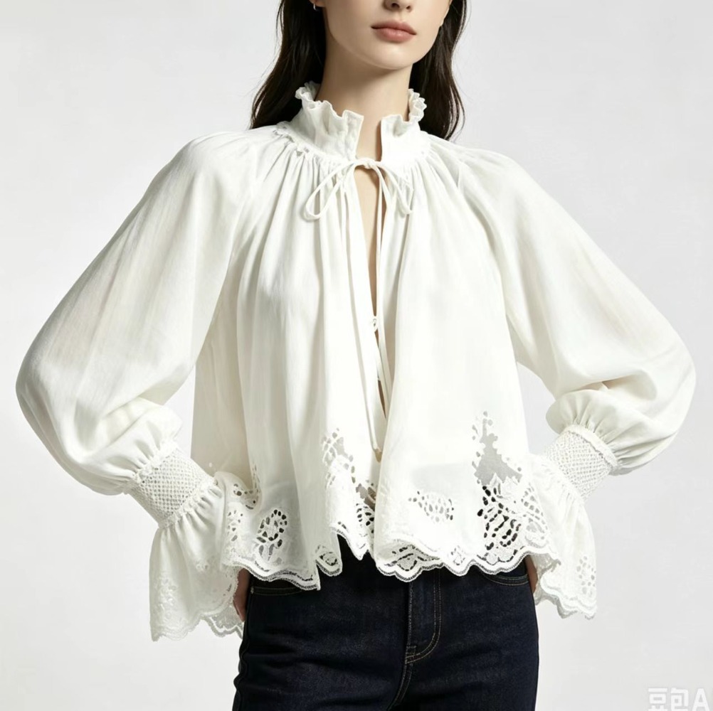 Customization Women's Vintage  - огляд і ціна Tie Front Shirt
