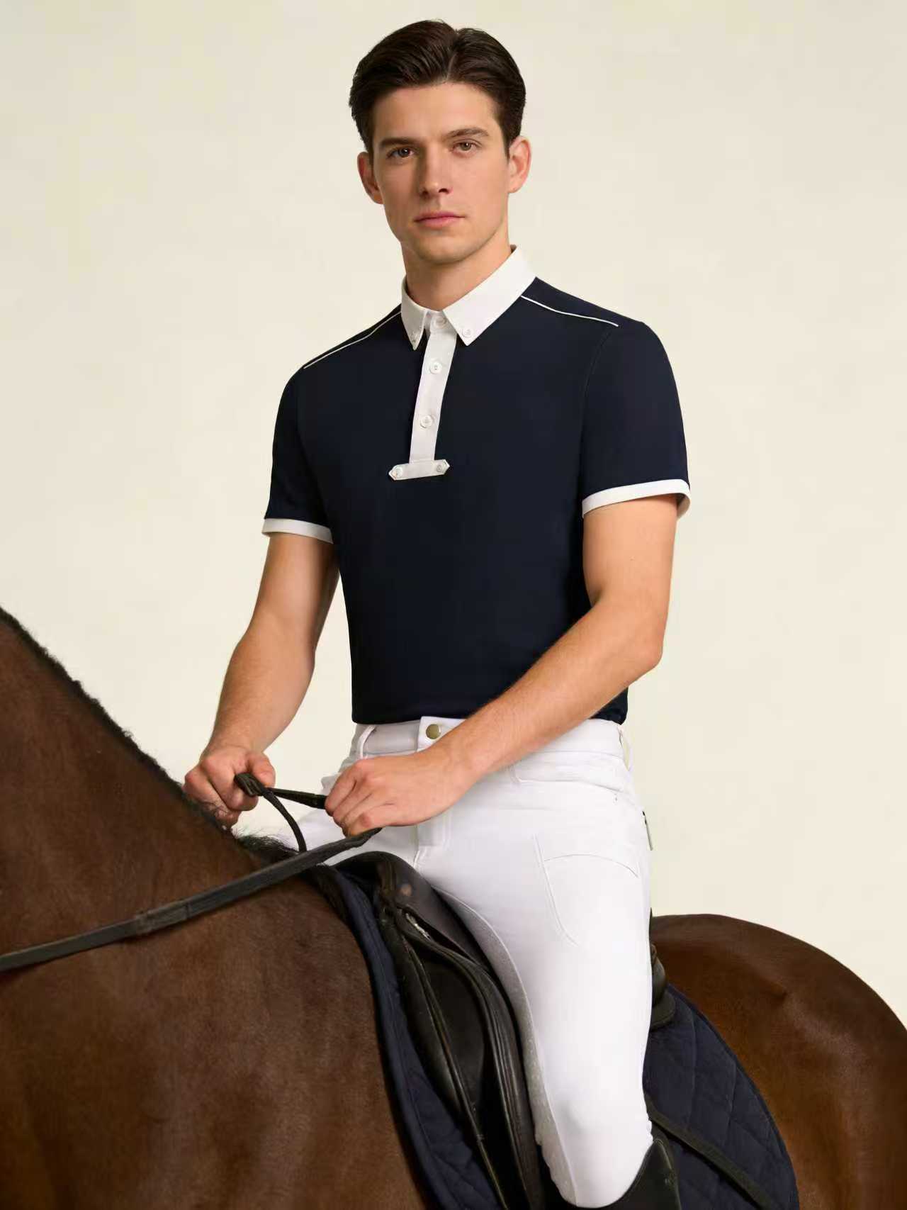 Men's equestrian top knitted p - огляд і ціна Summer Equestrian Clothing