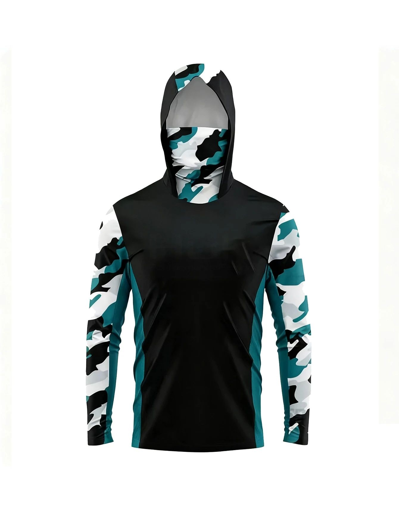 Outdoor Men Fishing Hooded Shi - огляд і ціна Summer Clothing Line