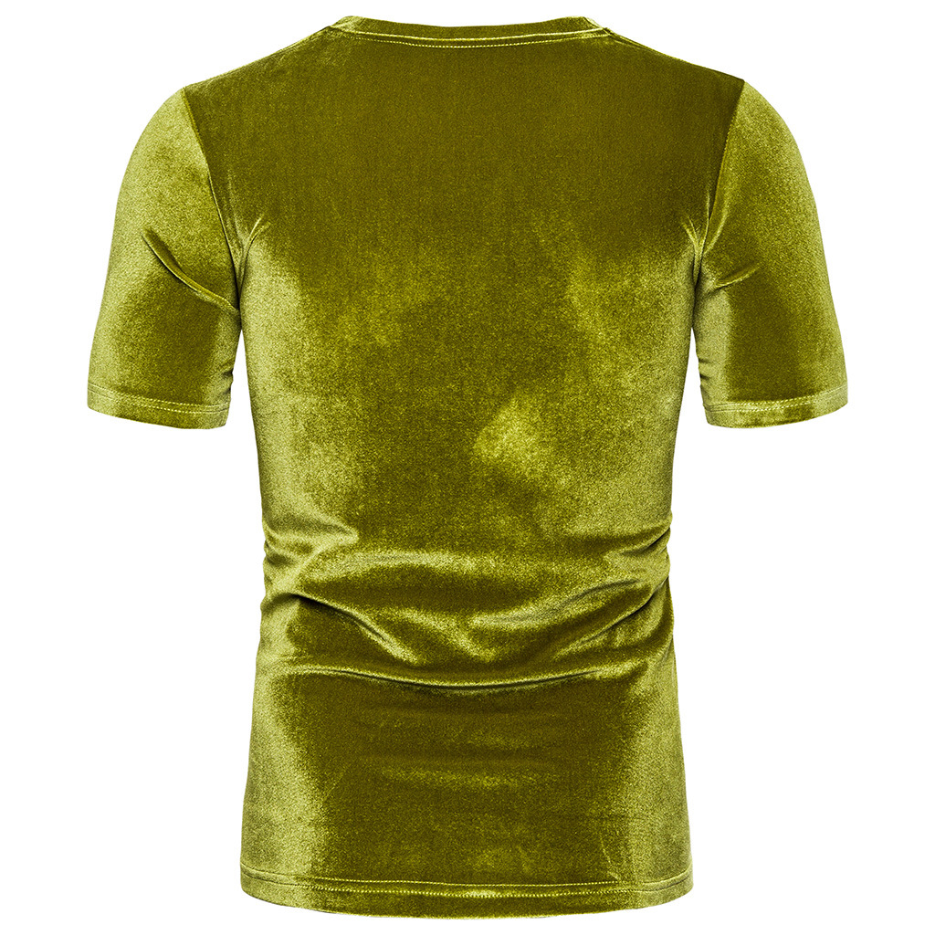 High Street Men Velvet T Shirt - огляд і ціна Summer Clothing Colors 2026