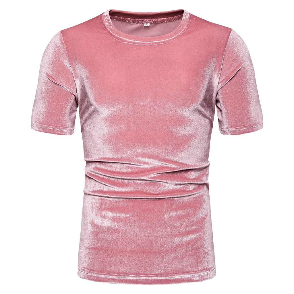 High Street Men Velvet T Shirt - огляд і ціна Summer Clothing Colors 2026