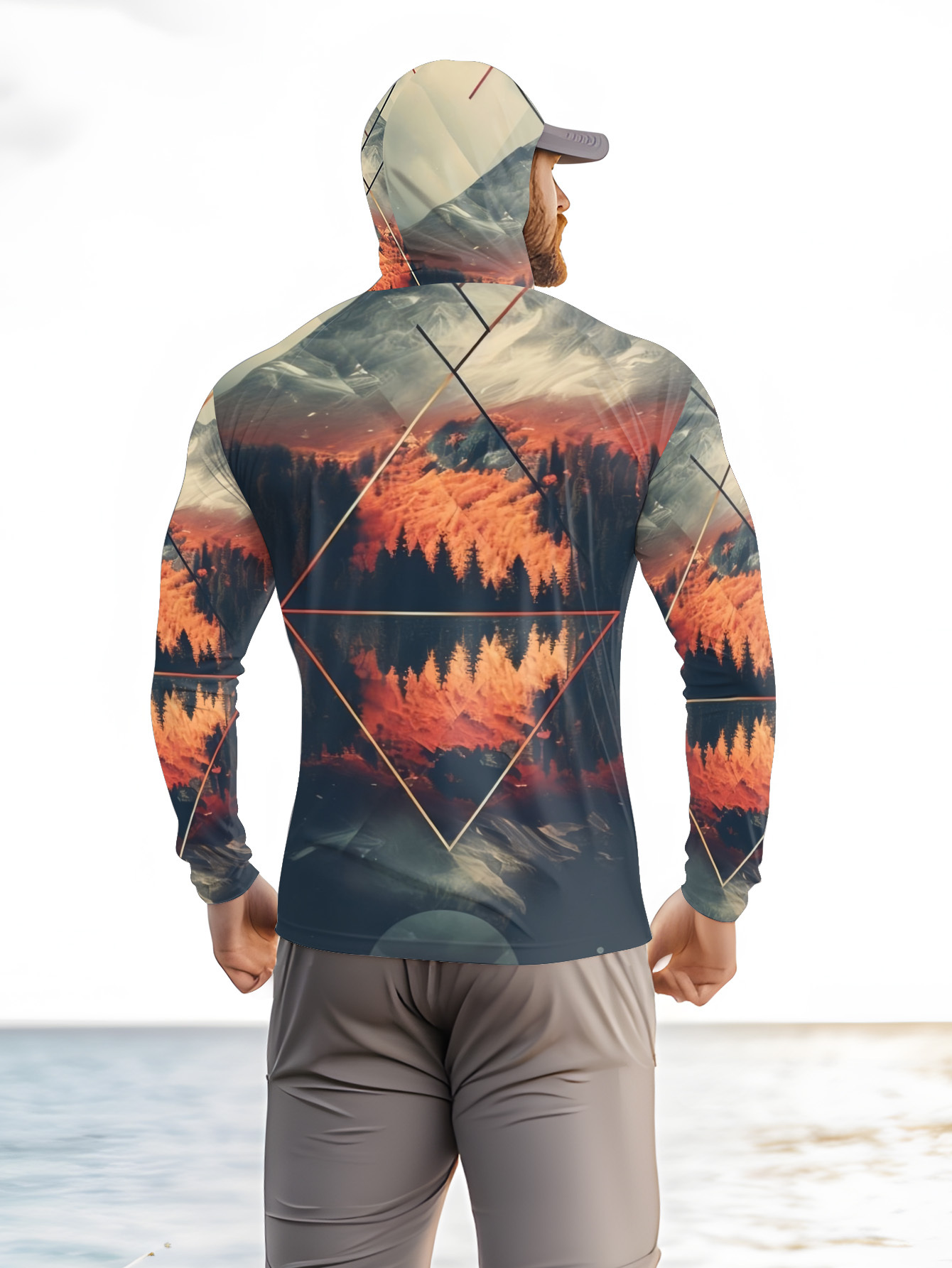 Outdoor Men's Fishing Hoodie B - огляд і ціна Summer Clothing Line