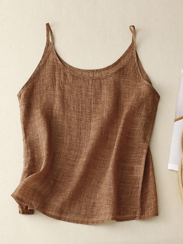 Slimming Linen Crop Top Women' - огляд і ціна Crop Blouse Linen