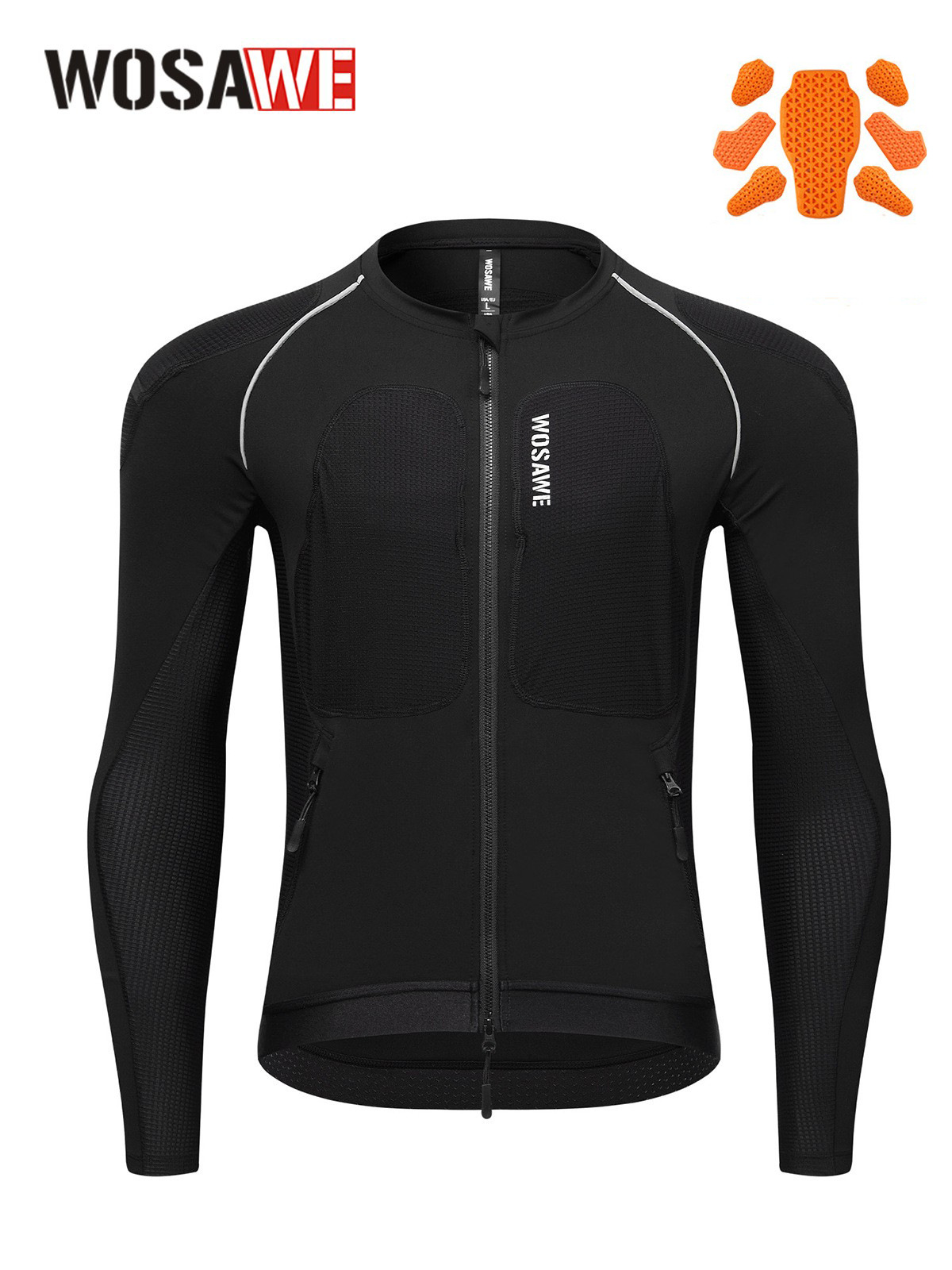 WOSAWE Men's Motorcycle Jacket - огляд і ціна Summer Clothing Motorcycle