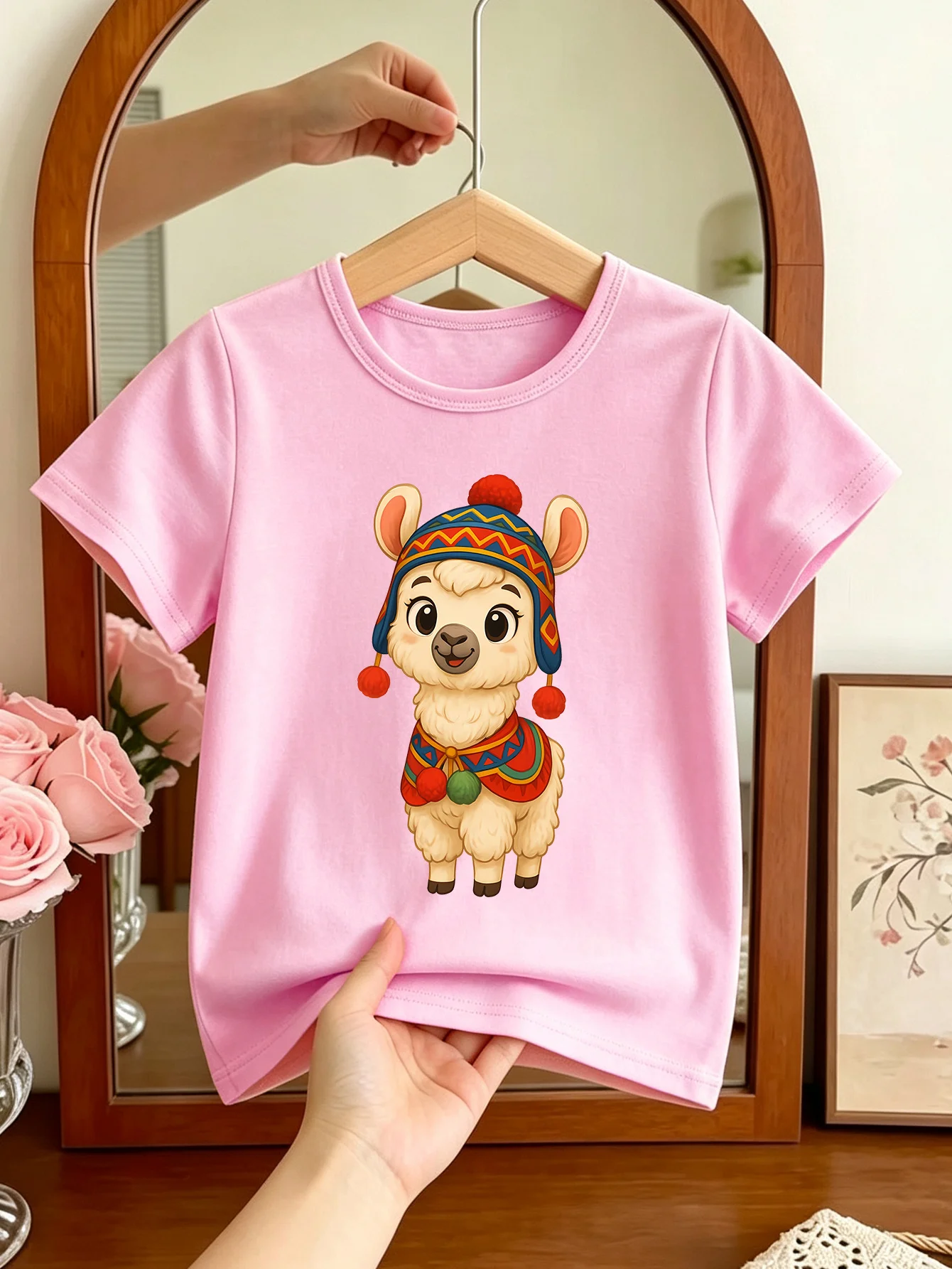 Lovely Cartoon Llama Pattern K - огляд і ціна Summer Loving Kids Clothing