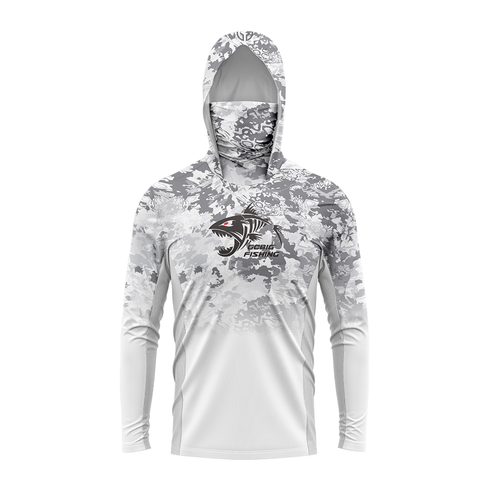 UPF50+ Hooded Fishing Shirt Bu - огляд і ціна Summer Clothes