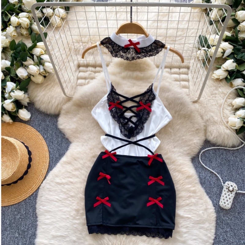 Women 2 Piece Sets Hollow Back - огляд і ціна Summer Clothing Model