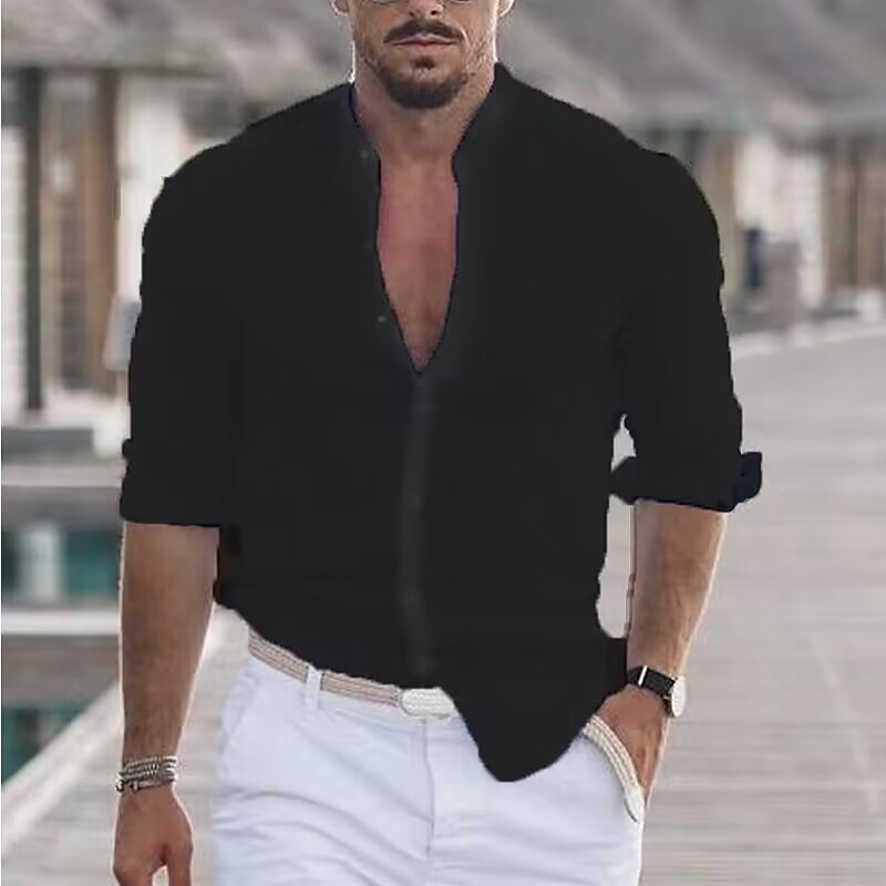 Blouse men 2026 casual new sum - огляд і ціна Summer Clothing Colors 2026