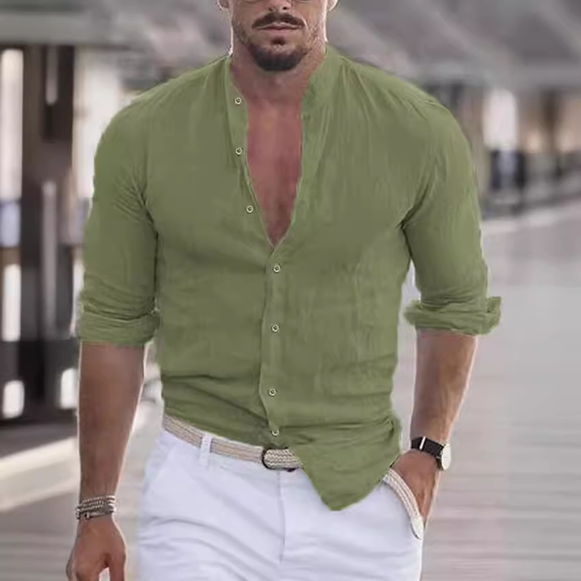 Blouse men 2026 casual new sum - огляд і ціна Summer Clothing Colors 2026