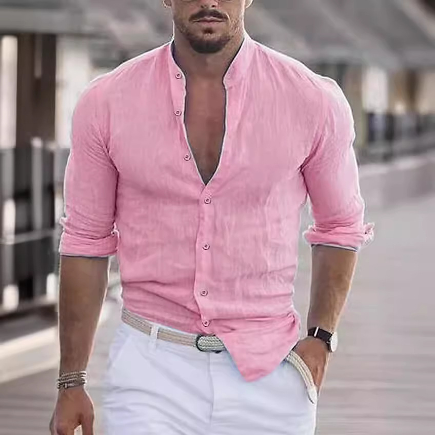 Blouse men 2026 casual new sum - огляд і ціна Summer Clothing Colors 2026