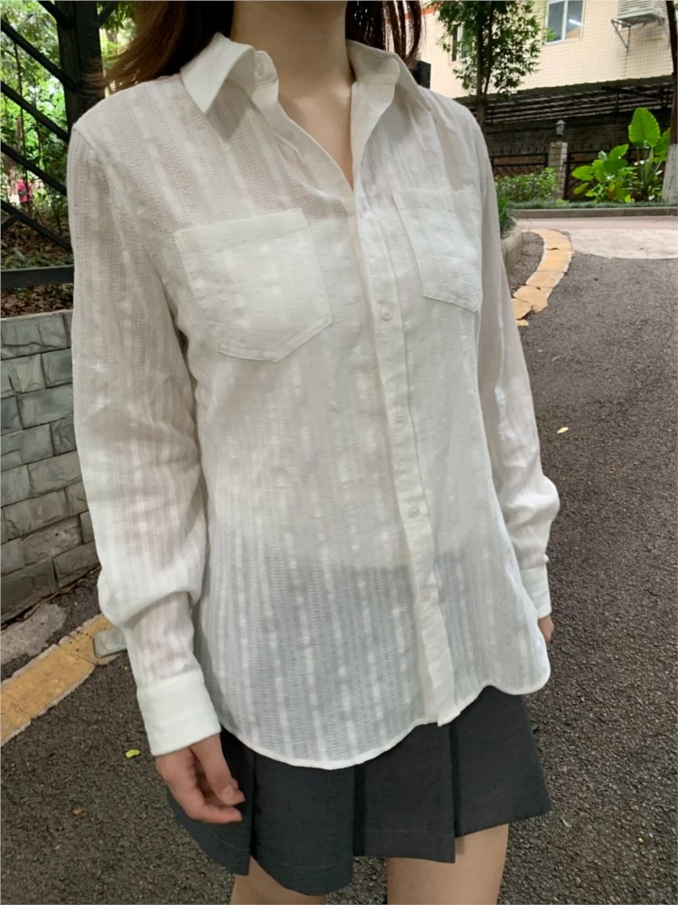 White Linen Cotton Collar Blou - огляд і ціна Crop Blouse Linen