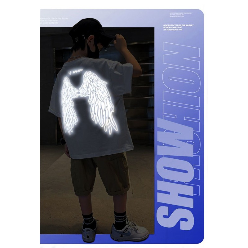 Youth Reflective Wings T Shirt - огляд і ціна Summer Clothing Boys
