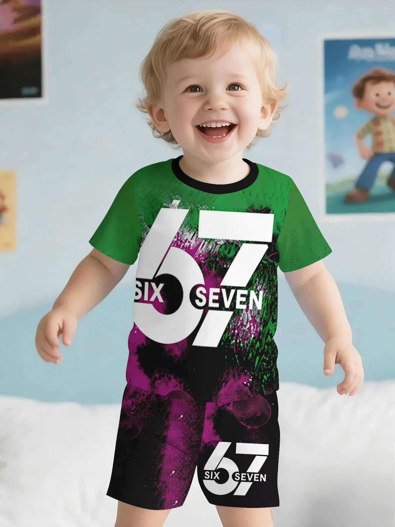 Funny Six Seven Italian Brainr - огляд і ціна Summer Clothing Boys