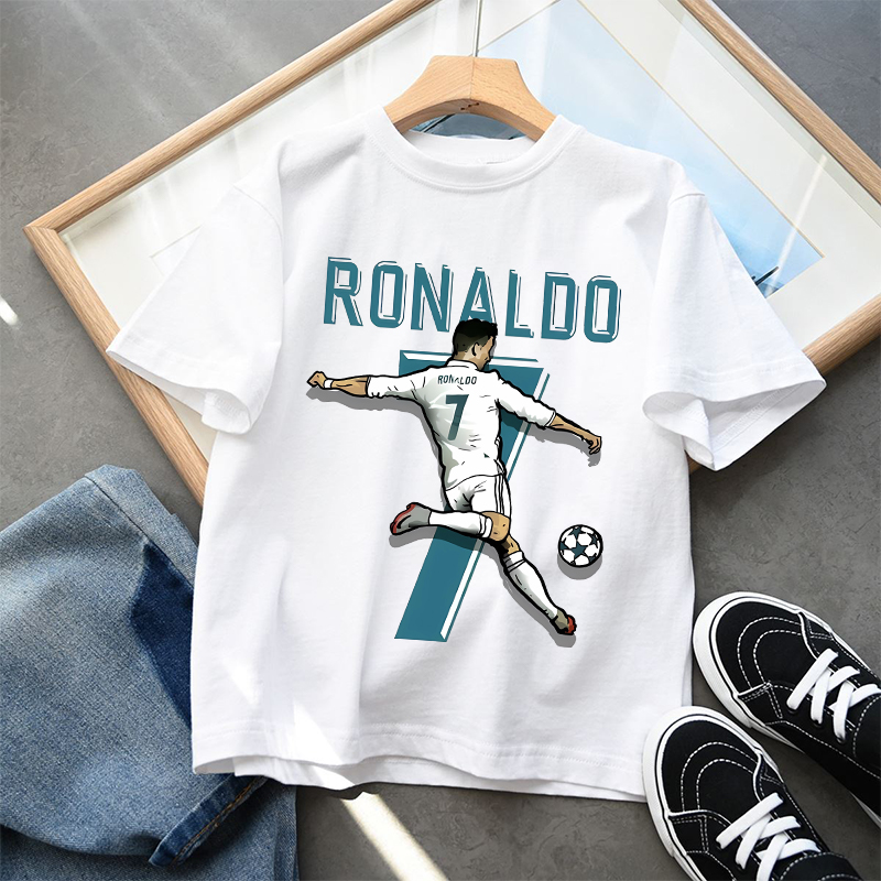 Cristiano Ronaldo Kawaii T-shi - огляд і ціна Summer Clothing Gifts