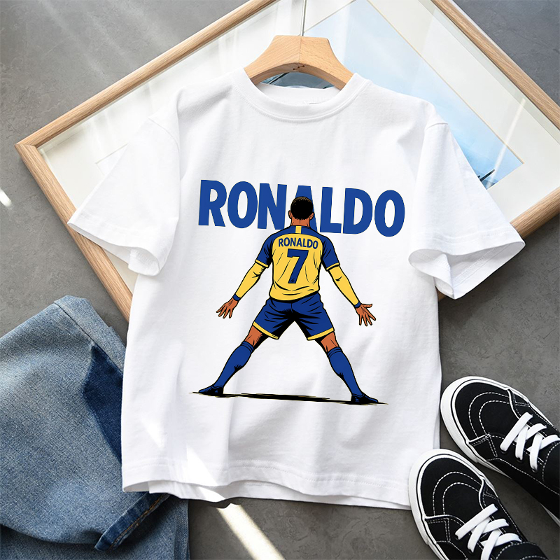 Cristiano Ronaldo Kawaii T-shi - огляд і ціна Summer Clothing Gifts