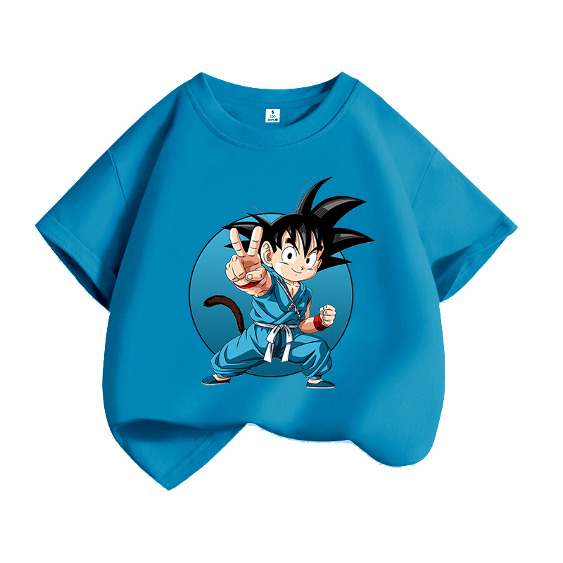 Dragon Ball Goku T-shirt Child - огляд і ціна Summer Clothing Boys