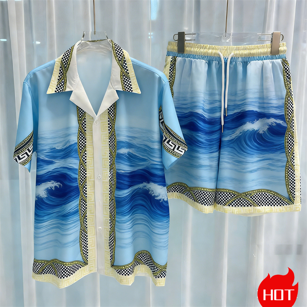 Summer Men's Shirt Sets Plants - огляд і ціна Summer Clothing Patterns