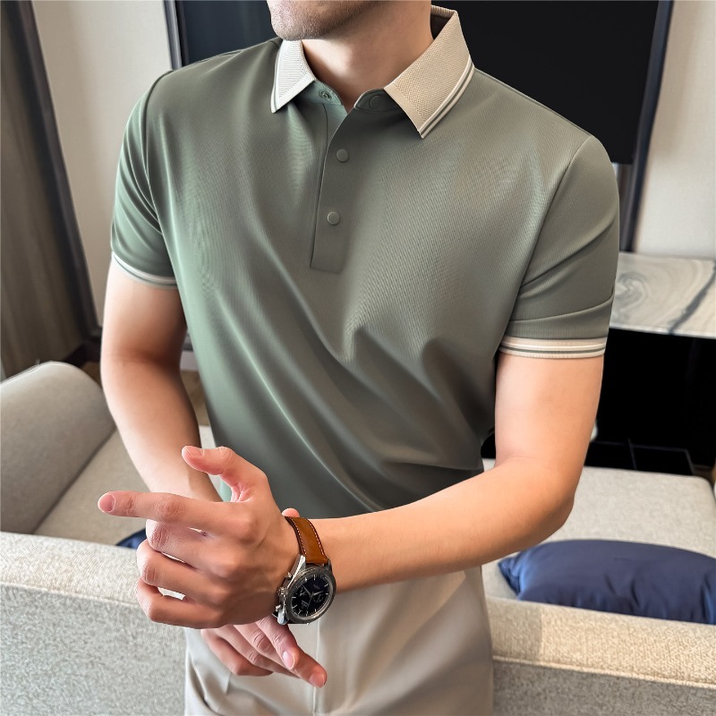 High Stretch Short Sleeved Pol - огляд і ціна Summer Light Clothing