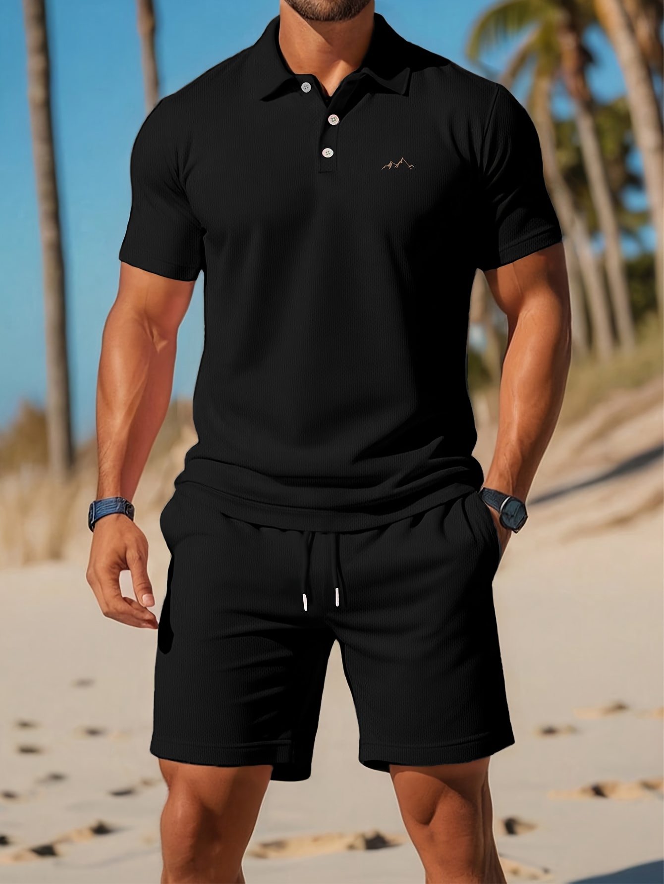 2026 Summer Men's Polo Set - 3 - огляд і ціна Summer Clothing Patterns
