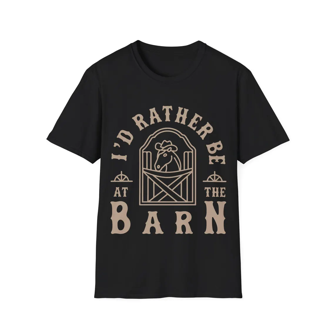 I'd Rather Be At The Barn T-Sh - огляд і ціна Summer Equestrian Clothing