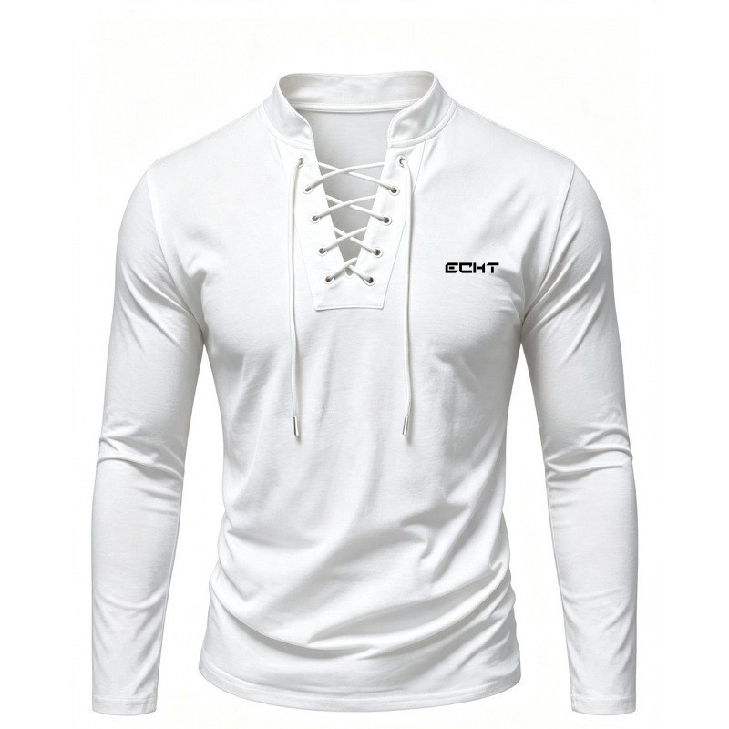 2026 Cross-border Foreign Trad - огляд і ціна Tie Front Shirt