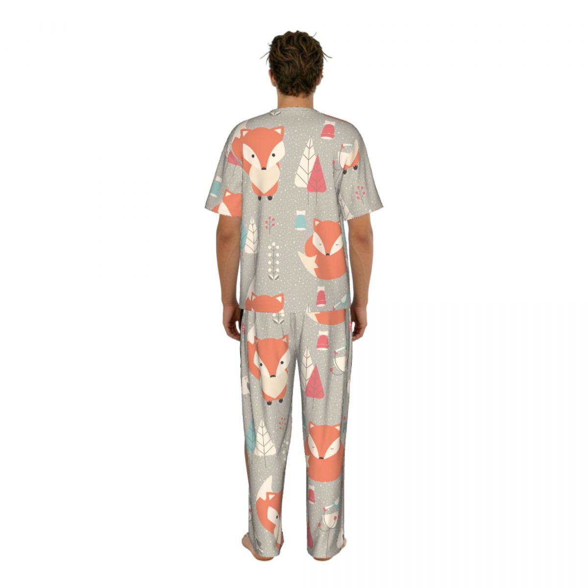 Men Pajamas Suit Short Sleeved - огляд і ціна Summer Clothing Patterns
