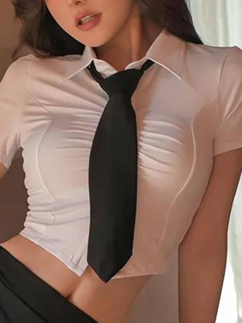 New Sexy Secretary Teacher Whi - огляд і ціна Summer Clothing Wraps