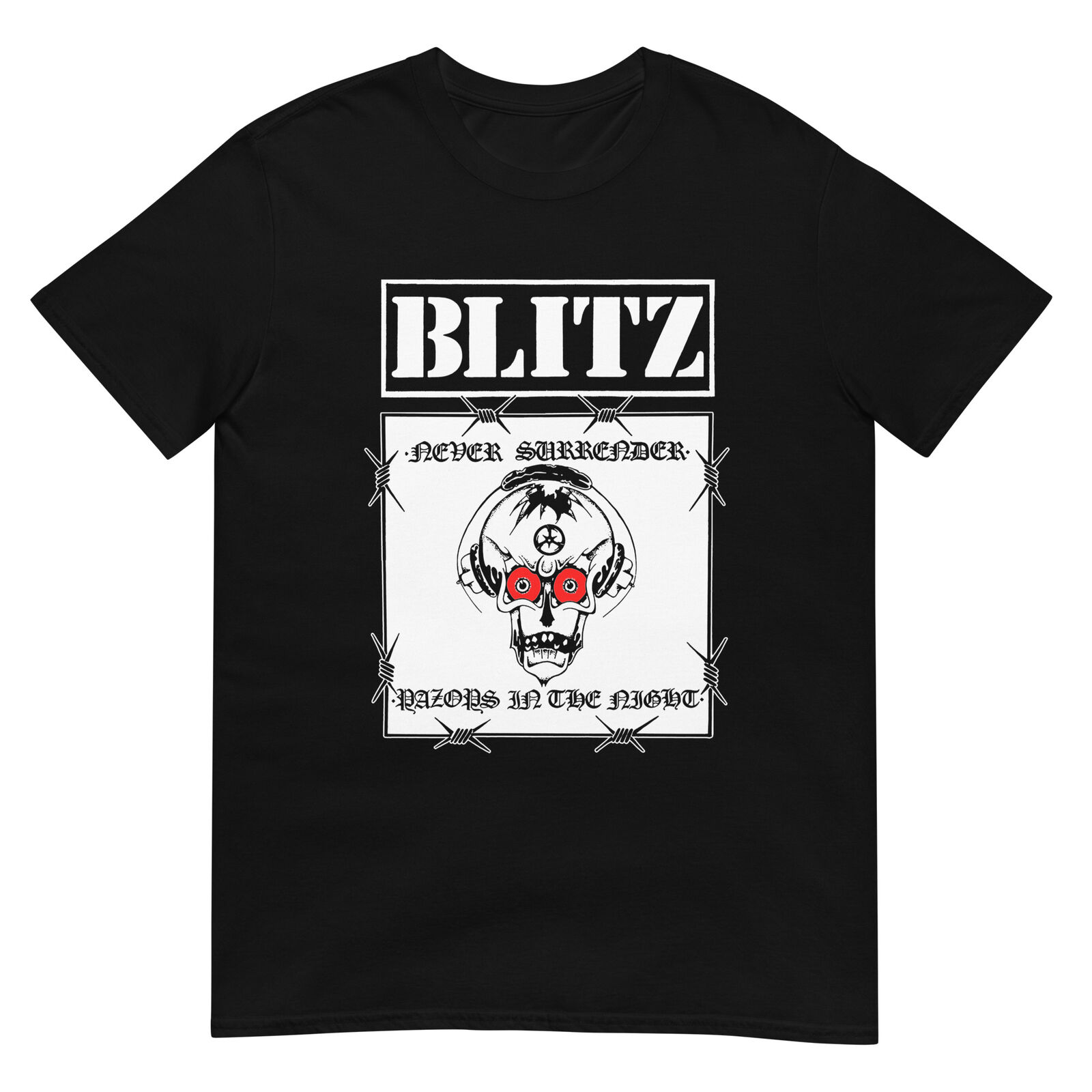 BLITZ RAZORS T SHIRT UK VINTAG - огляд і ціна Summer Clothing Uk
